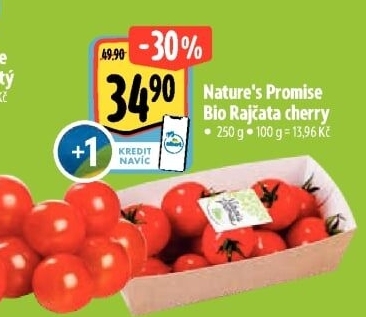 Rajčata cherry bio Nature'