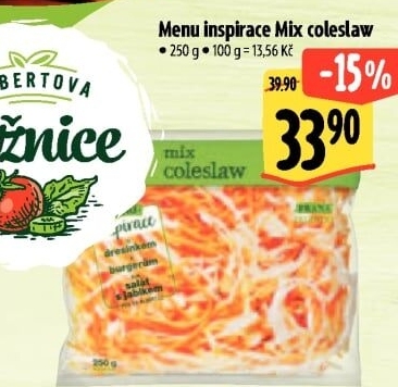 Salát Coleslaw mix Menu inspirace Albert