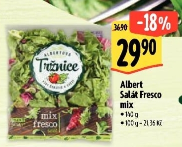Salát Fresco mix Albert