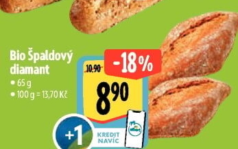 Špaldové pečivo bio