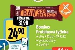Tyčinka Bombus Protein