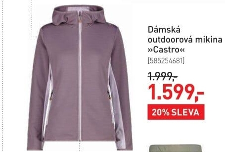 Dámská outdoorová mikina CMP