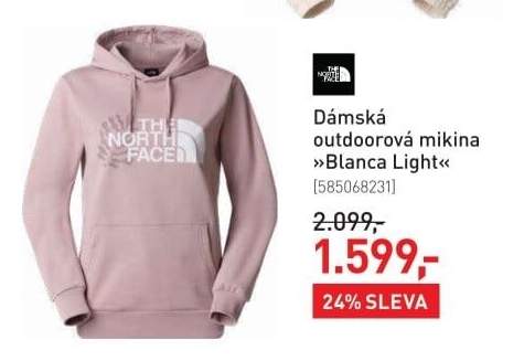 Dámská outdoorová mikina The North Face