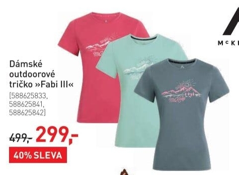 Dámské outdoorové tričko McKINLEY