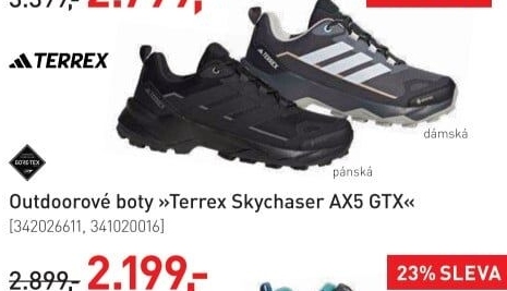 Pánská outdoorová obuv Adidas Terrex Skychaser AX5 GTX