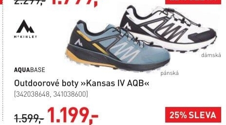 Pánská outdoorová obuv McKINLEY Kansas IV AQB