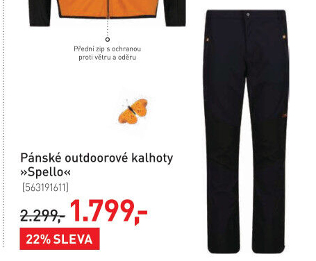 Pánské outdoorové kalhoty CMP