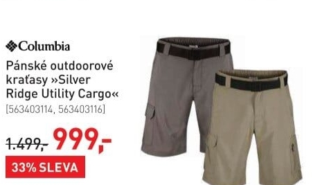 Pánské outdoorové kraťasy - šortky Columbia