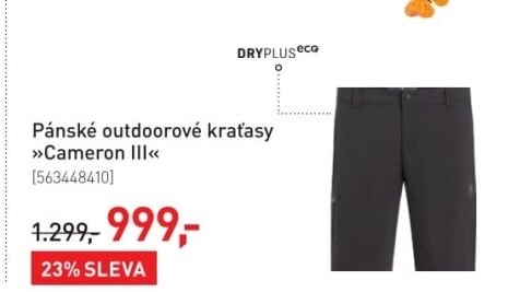 Pánské outdoorové šortky - kraťasy McKINLEY
