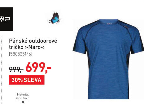 Pánské outdoorové tričko CMP