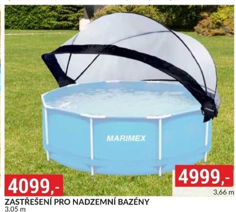 Zastřešení bazénu Marimex