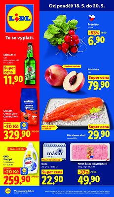 akční leták Lidl 18.5.2026-20.5.2026