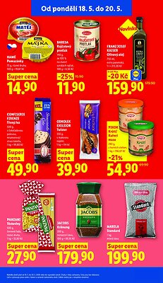 akční leták Lidl 18.5.2026-20.5.2026
