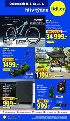 akční leták Lidl 18.5.2026-20.5.2026