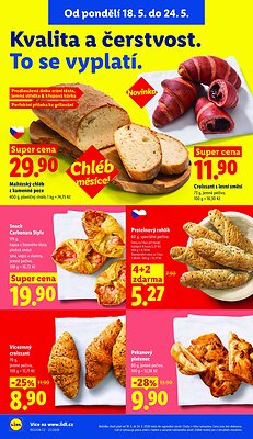 akční leták Lidl 18.5.2026-20.5.2026