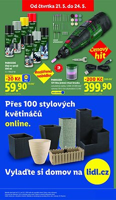 akční leták Lidl 21.5.2026-24.5.2026