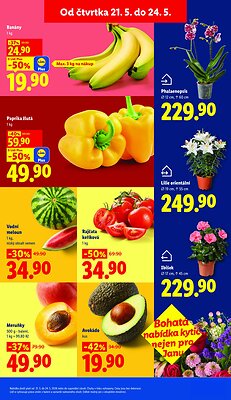 akční leták Lidl 21.5.2026-24.5.2026