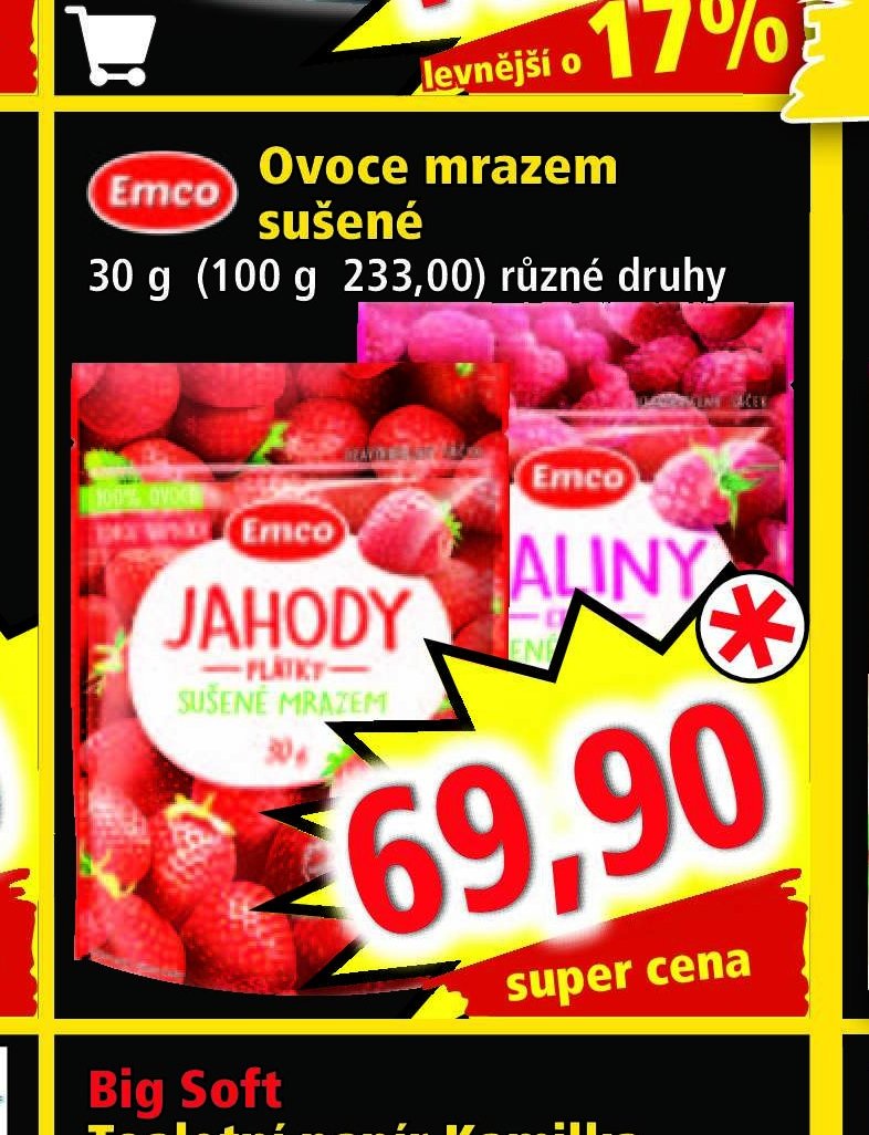 Emco Ovoce mrazen sušené