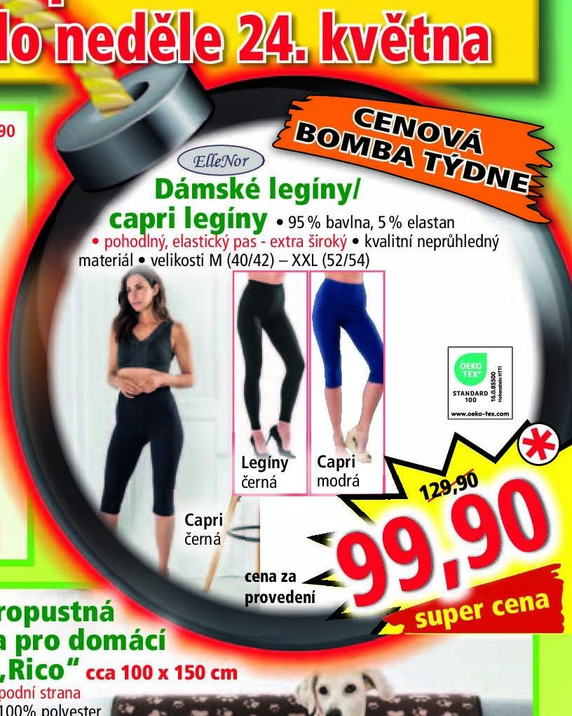 Dámské legíny/capri legíny