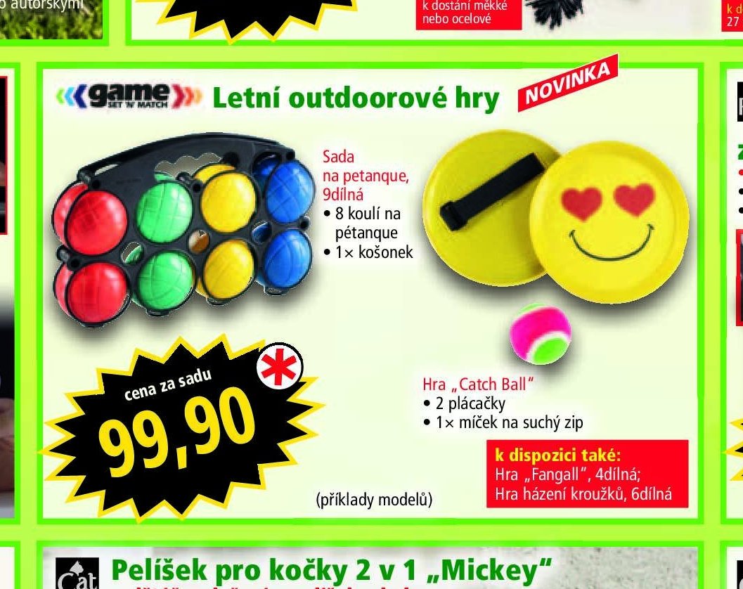 Letní outdoorové hry