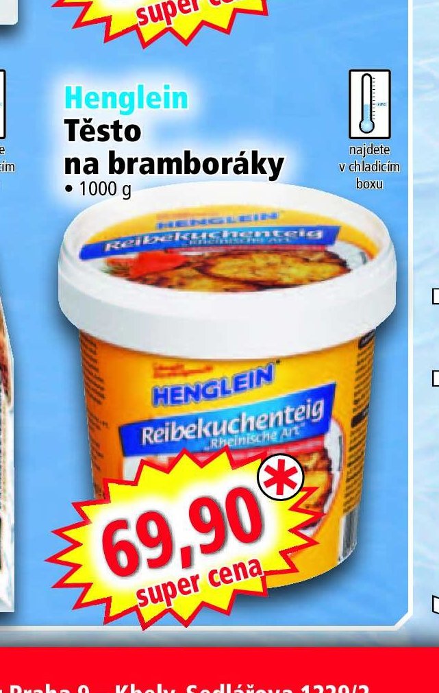 Henglein Těsto na bramboráky