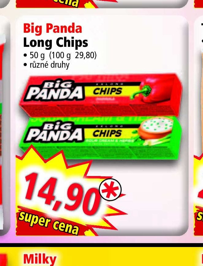Big Panda Long Chips