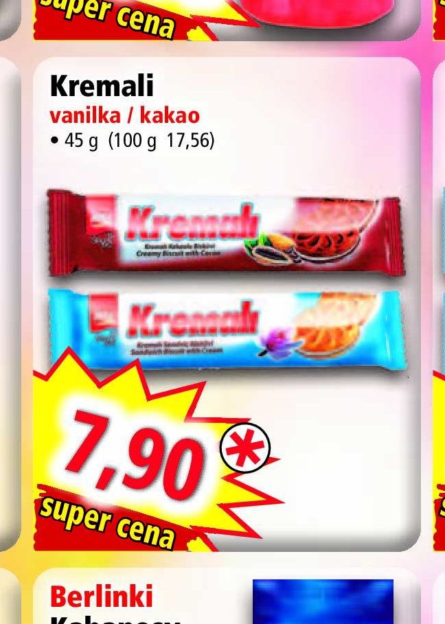 Kremali vanilka / kakao