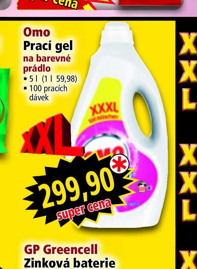 Omo Prací gel