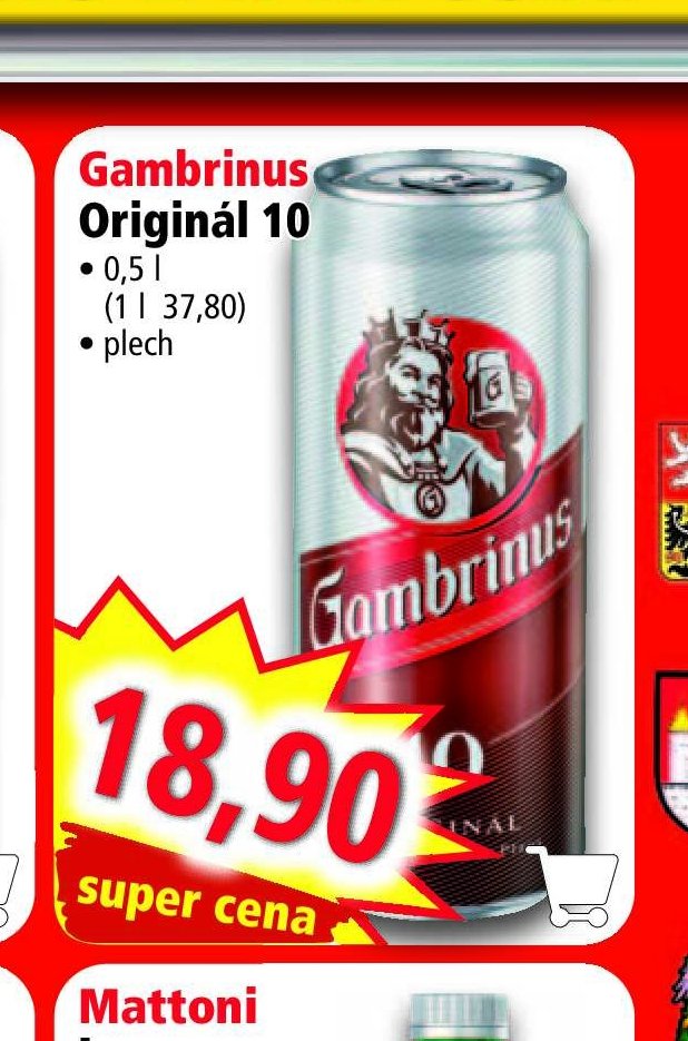 Gambrinus Originál 10
