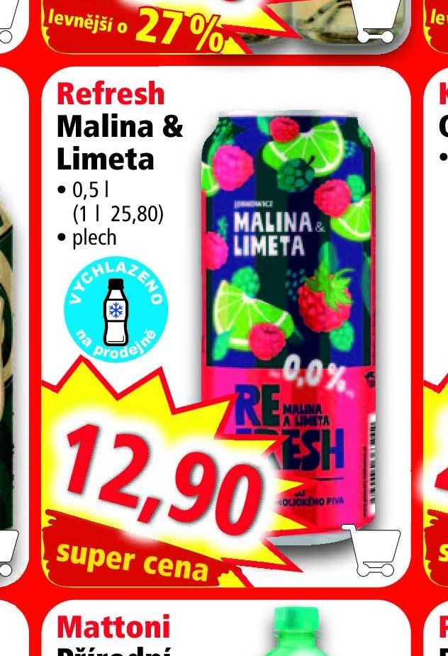 Refresh Malina & Limeta