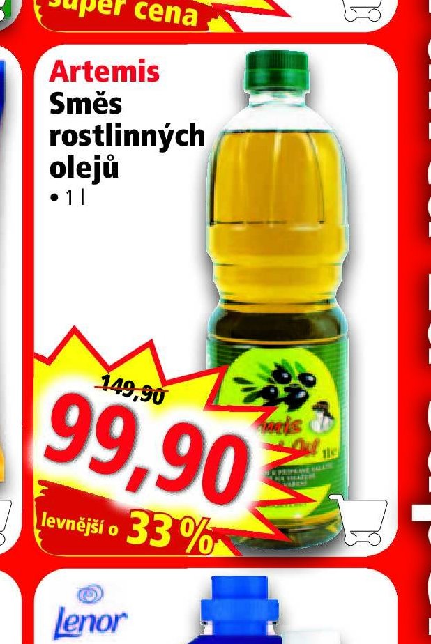 Artemis Směs rostlinných olejů