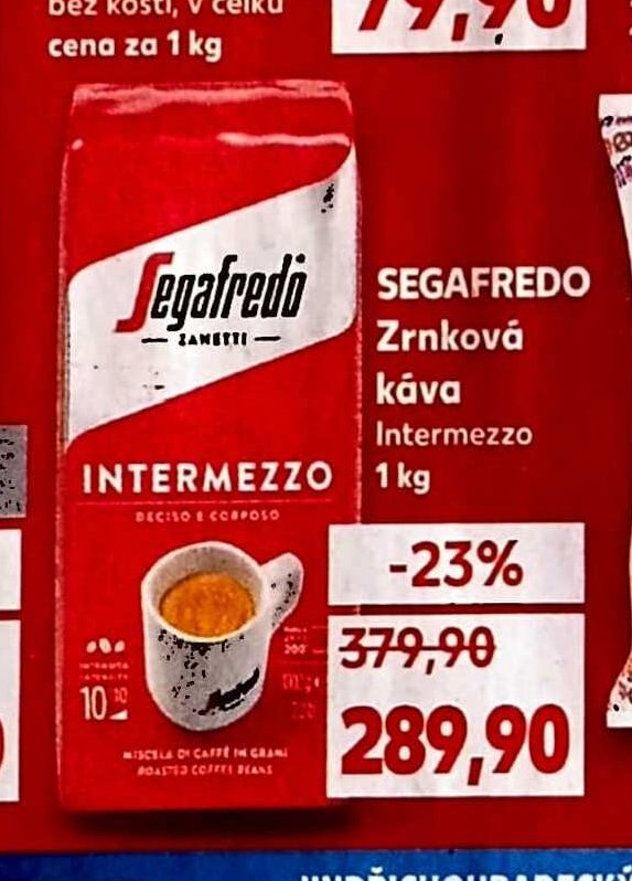 Segafredo Zrnková káva