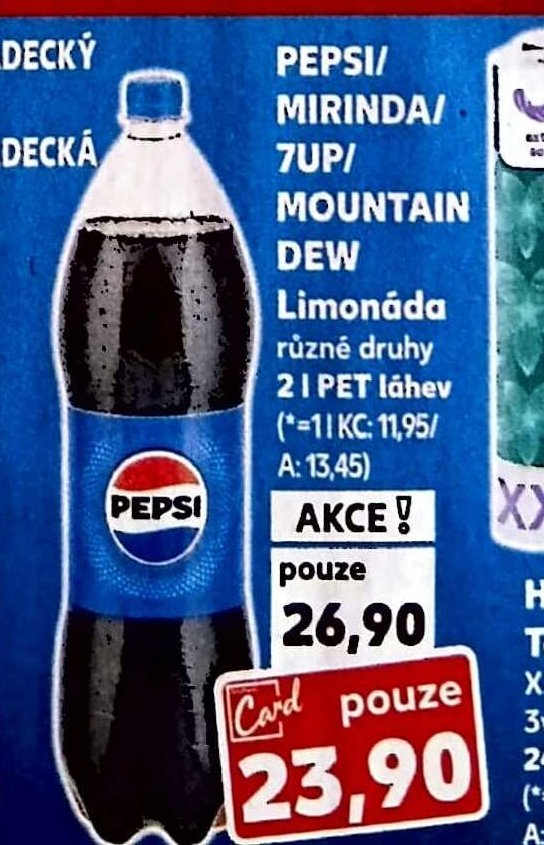 Pepsi/Mirinda/7Up/Mountain Dew