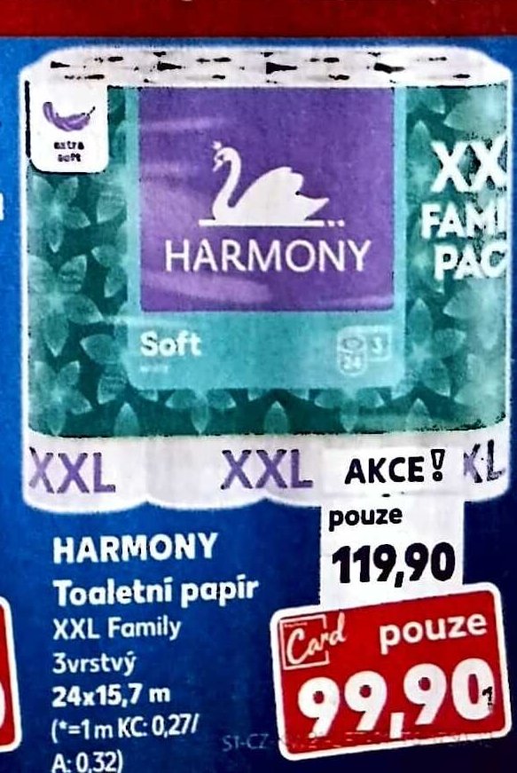 Harmony Toaletní papír