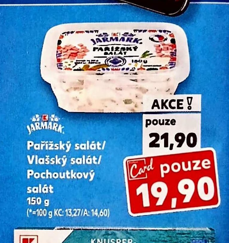 Jarmark Pařížský salát / Vlašský salát / Pochoutkový salát 150 g