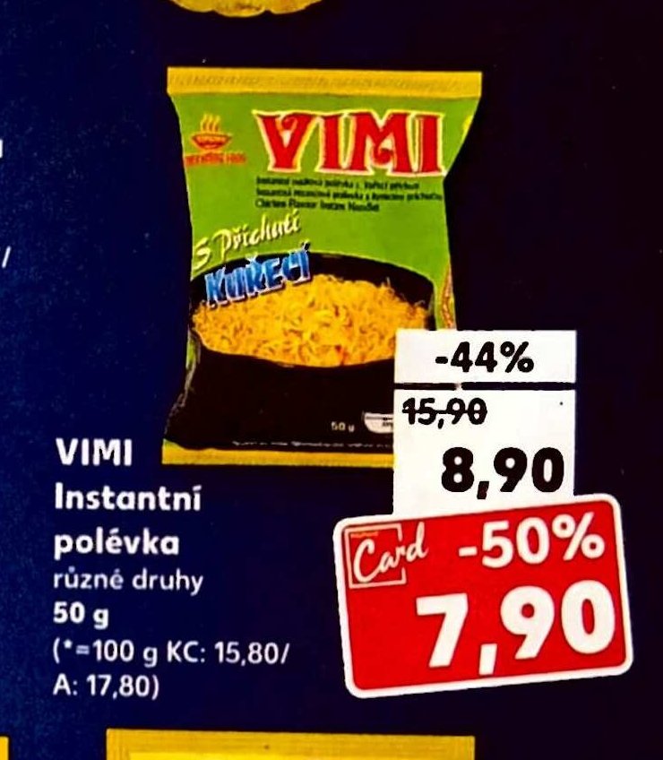 Vimi Instantní polévka různé druhy
