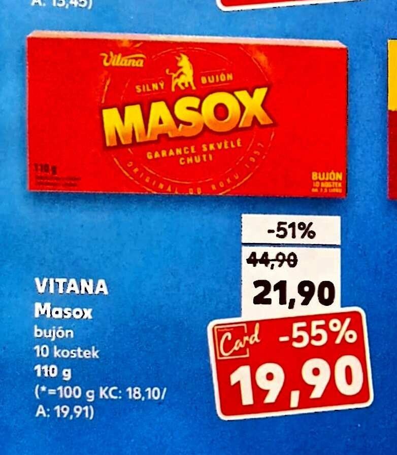 Vitana Masox bujón