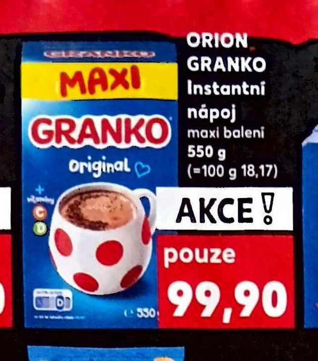 ORION GRANKO Instantní nápoj