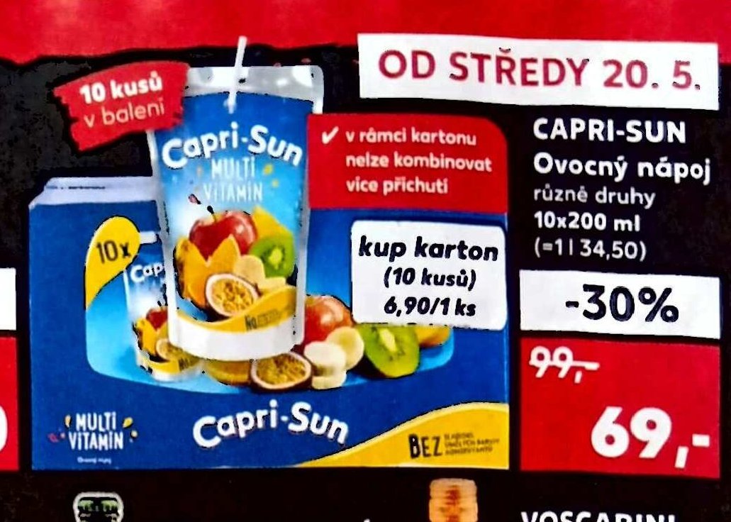 CAPRI-SUN Ovocný nápoj