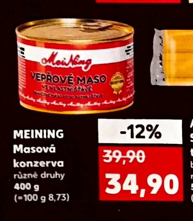 MEINING Masová konzerva