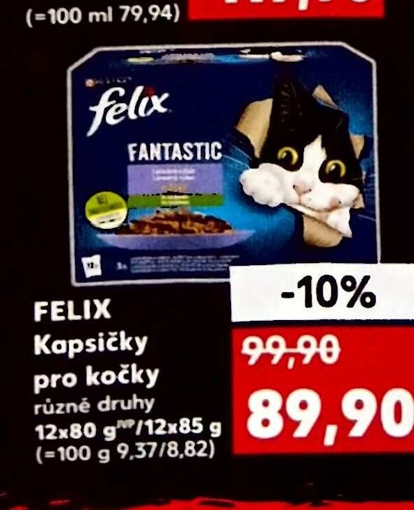 FELIX Kapsičky pro kočky