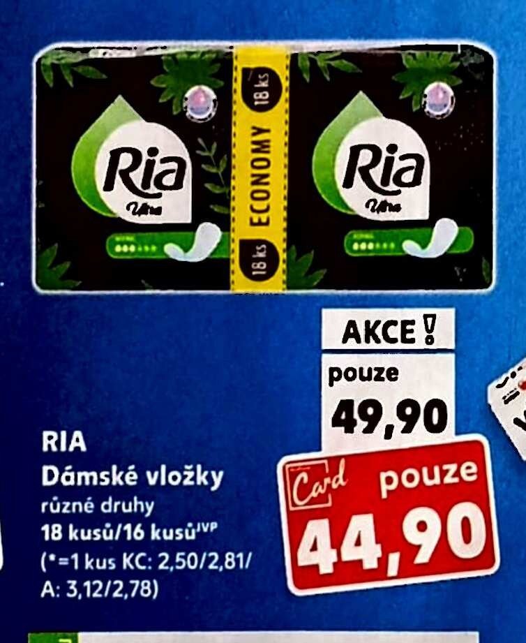 RIA Dámské vložky