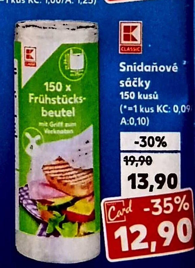Kaufland Classic Snídaňové sáčky