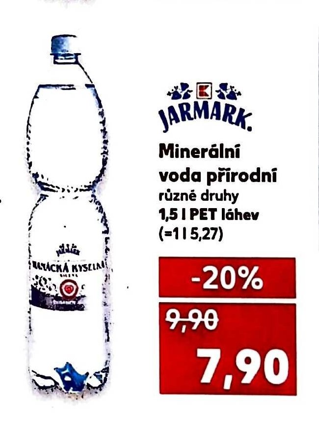 JARMARK Minerální voda přírodní