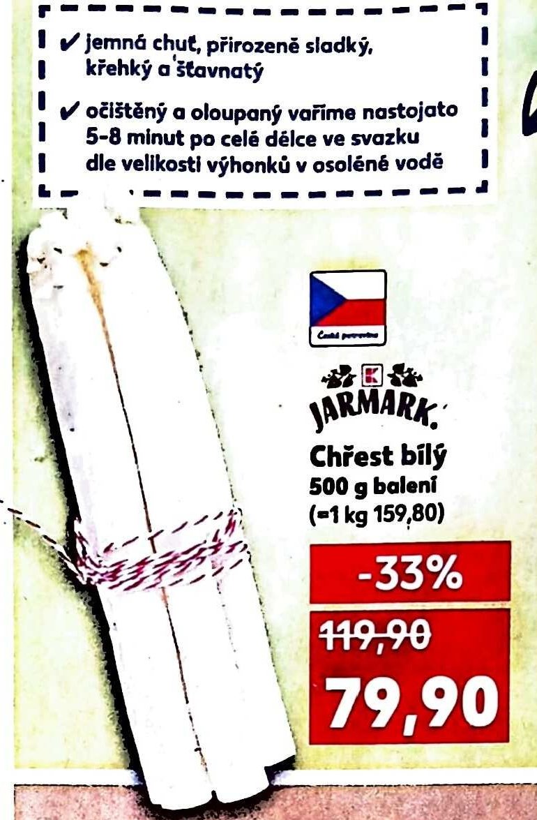 Jarmark Chřest bílý 500 g