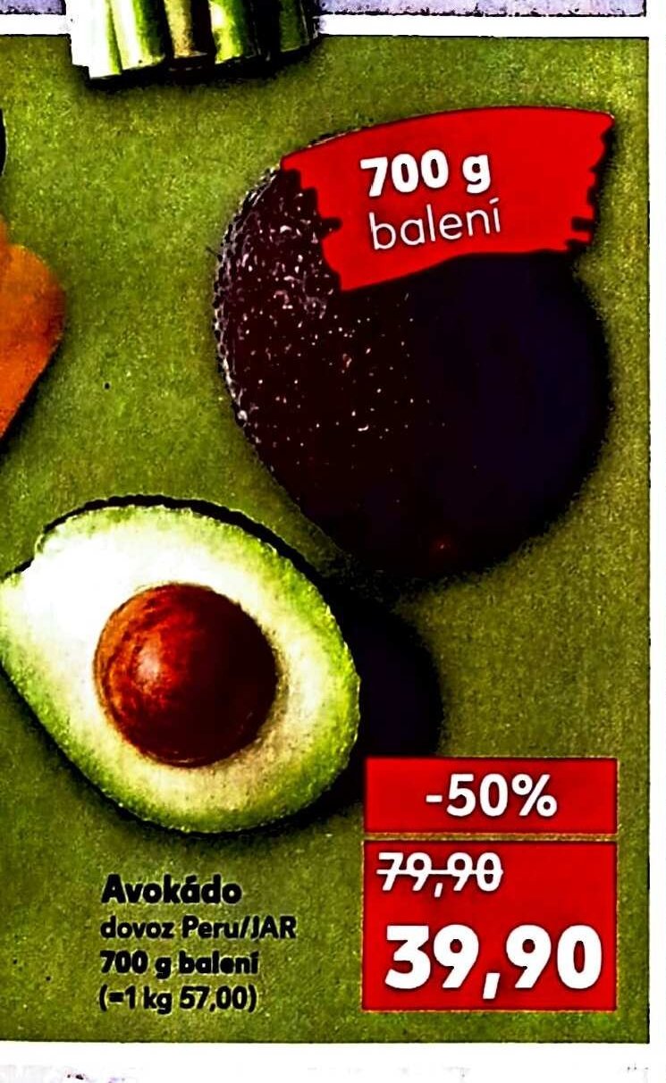 Avokádo 700 g