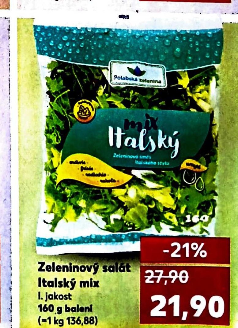 Zeleninový salát Italský mix 160 g