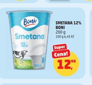 SMETANA 12% BONI