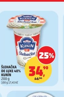 ŠLEHAČKA DE LUXE 40% KUNÍN 200 g