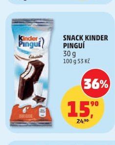 SNACK KINDER PINGUÍ 30 g